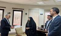 تقدیر رییس دانشکده داروسازی از همکار جانباز