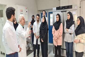 بازدید دانشجویان ورودی 98 دانشکده داروسازی از شرکت دارو سازی کاسپین تامین