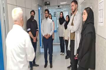بازدید دانشجویان ورودی 98 دانشکده داروسازی از شرکت دارو سازی کاسپین تامین