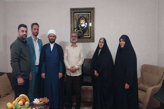 دیدار با خانواده شهید مدافع حرم سعید مسافر 