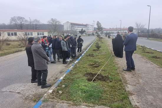 کاشت نهال به مناسبت روز درختکاری 